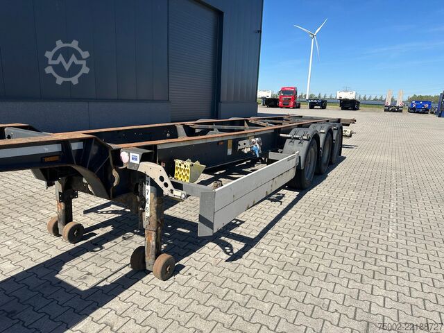 Container transportation Schmitz Cargobull 45FT HC / Leergewicht: 4.240kg / BPW + Trommel ...
