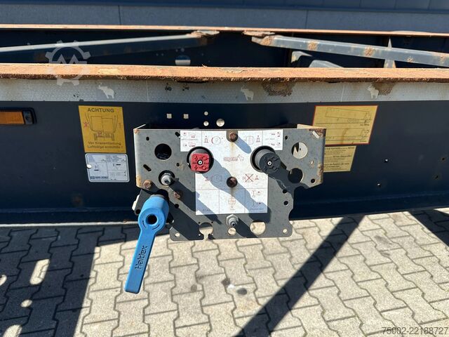 Container transportation Schmitz Cargobull 45FT HC / Leergewicht: 4.240kg / BPW + Trommel ...