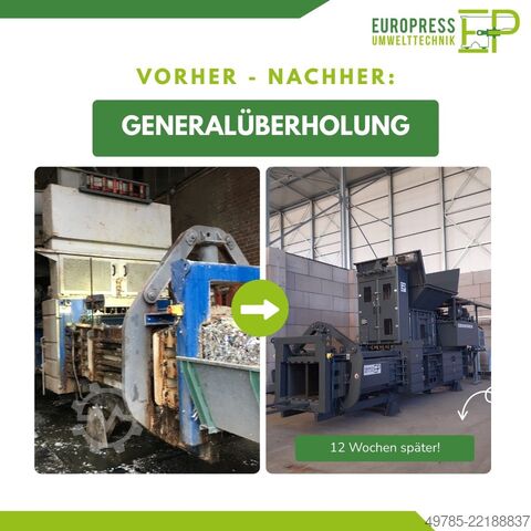Ballenpresse Europress Umwelttechnik GmbH EP 6000 V5 - Hakenliftmobil