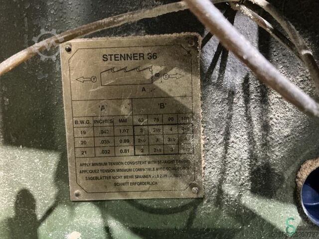 Band saw machines  Stenner ST 9 1997 Stenner ST 9