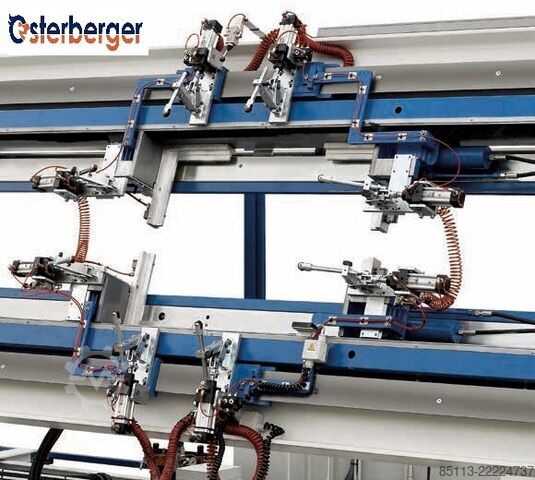 NC-controlled gluing press OSTERBERGER RVP-Basic Plus