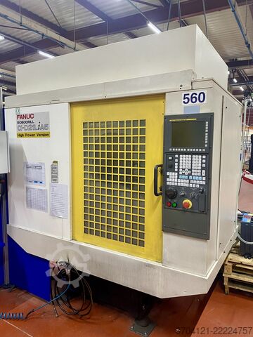 Vertical machining center FANUC ROBODRILL D21LIB5 + DDR-T