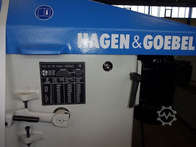 Tisch-Gewindeschneidmaschine HAGEN & GOEBEL HG 10