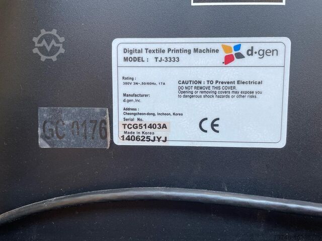 Printing machine D-Gen Papyrus G5 Telios Grande