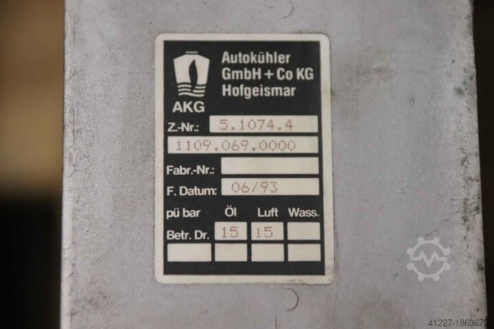 Oil cooler AKG 5.1074.4  1109.069.0000
