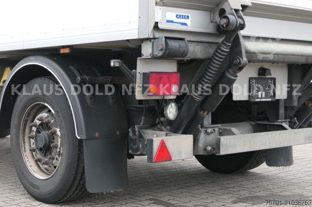 Reefer trailer  Geser TKA 18 Kühlkoffer Carrier Vector LBW
