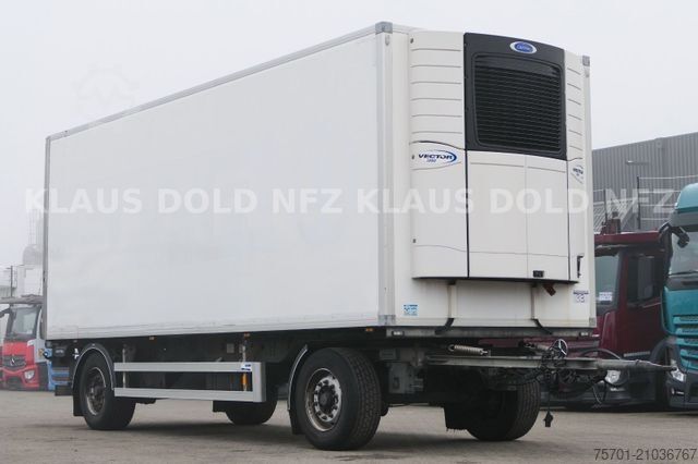 Reefer trailer  Geser TKA 18 Kühlkoffer Carrier Vector LBW