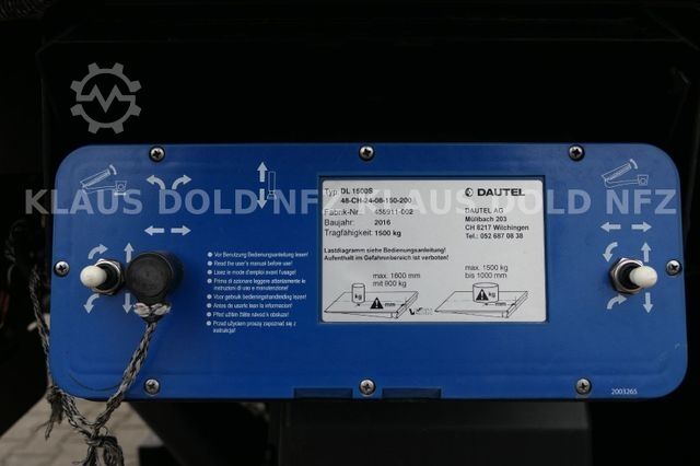 Reefer trailer  Geser TKA 18 Kühlkoffer Carrier Vector LBW