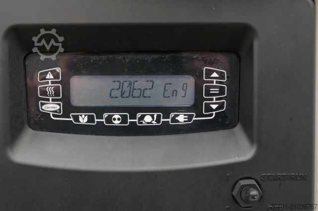 Reefer trailer  Geser TKA 18 Kühlkoffer Carrier Vector LBW