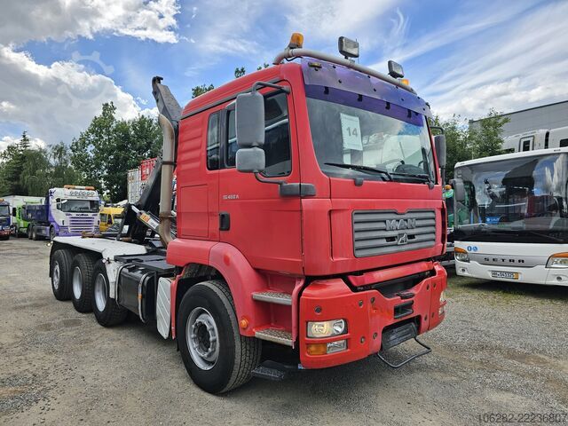 TGA 35.463 FDLC 8x4 leaf/air steering axle MAN TGA 35.463 FDLC 8x4 Blatt/Luft Lenkachse