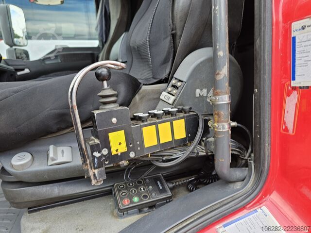 TGA 35.463 FDLC 8x4 leaf/air steering axle MAN TGA 35.463 FDLC 8x4 Blatt/Luft Lenkachse