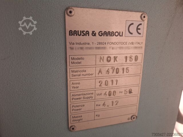 Bandschleifmaschine BRUSA NOK 150