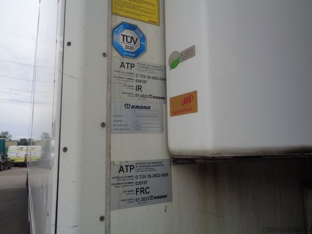 Kühlauflieger KRONE SD Thermo-King Trennwand Lift Doppelstock