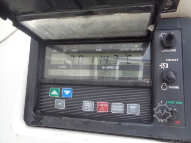 Kühlauflieger KRONE SD Carrier Trennwand Liftachse Doppelstock