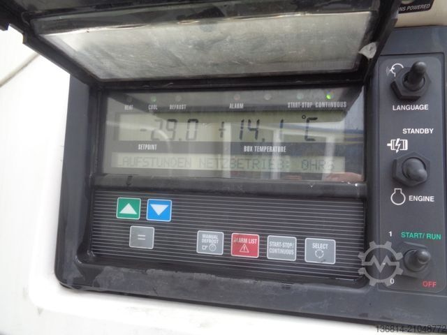 Kühlauflieger KRONE SD Carrier Trennwand Liftachse Doppelstock