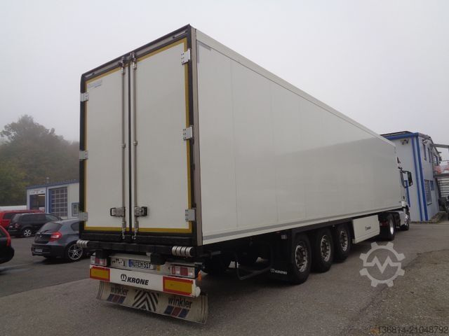 Kühlauflieger KRONE SD Carrier Doppelstock Trennwand Liftachse