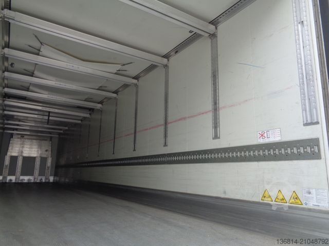 Kühlauflieger KRONE SD Carrier Doppelstock Trennwand Liftachse