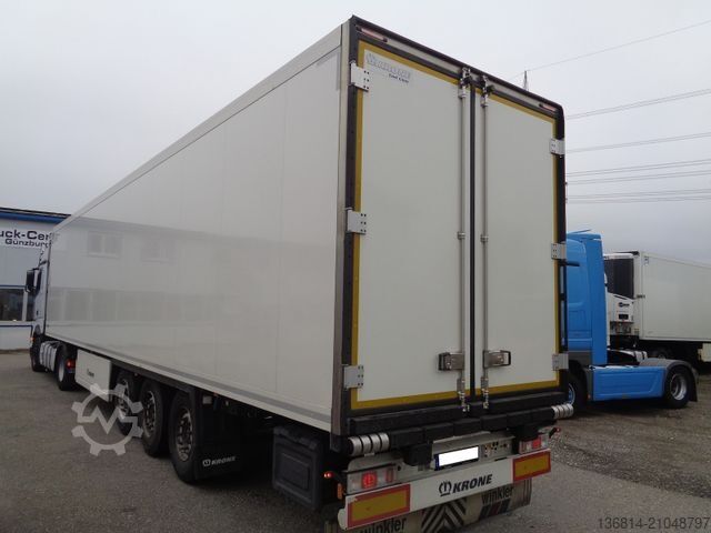 Kühlauflieger KRONE SD Carrier Doppelstock Trennwand Liftachse