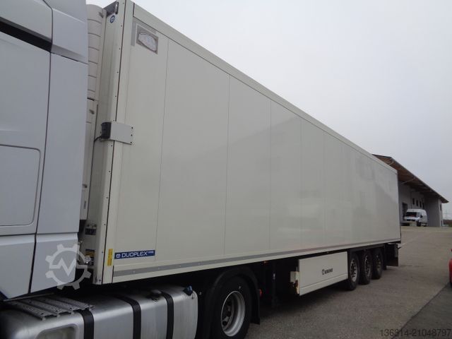 Kühlauflieger KRONE SD Carrier Doppelstock Trennwand Liftachse