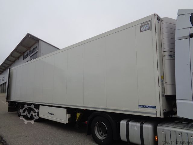 Kühlauflieger KRONE SD Carrier Doppelstock Trennwand Liftachse