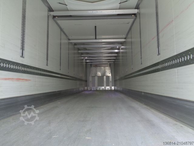 Kühlauflieger KRONE SD Carrier Doppelstock Trennwand Liftachse