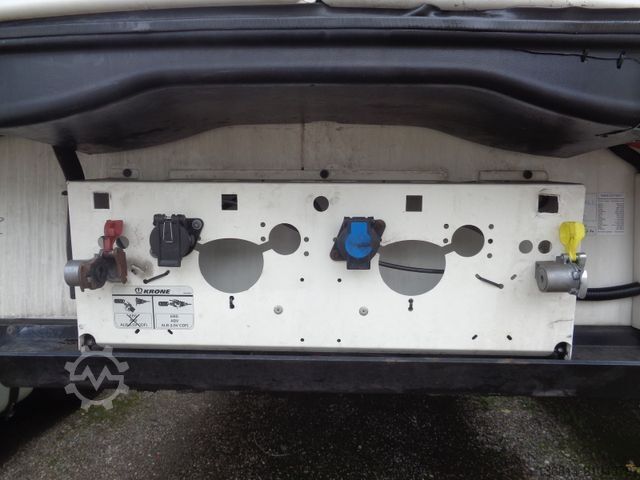 Kühlauflieger KRONE SD Carrier Doppelstock Trennwand Liftachse