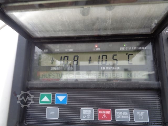 Kühlauflieger KRONE SD Carrier Doppelstock Trennwand Liftachse