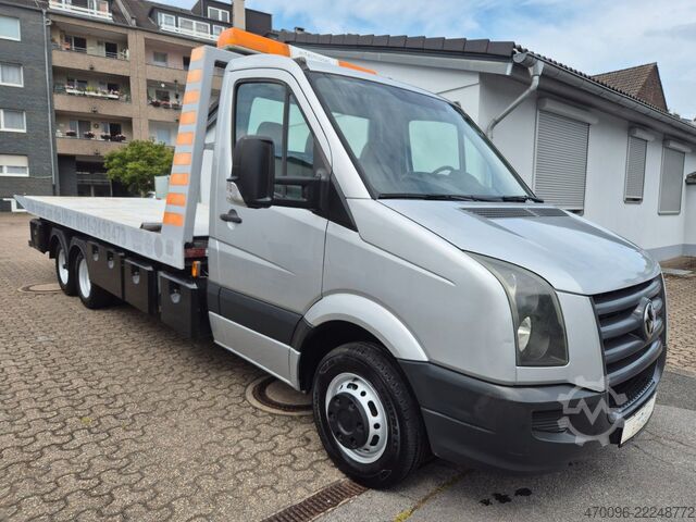 Car carrier van VOLKSWAGEN Crafter Pritsche 50 lang L3