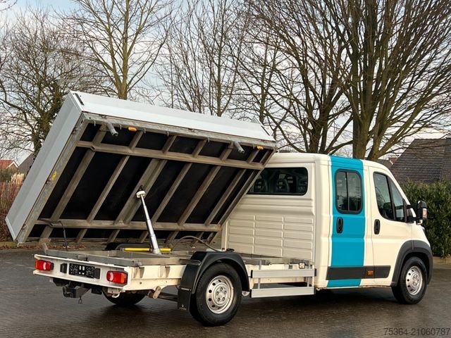 Transporter mit Kipper CITROEN Jumper 2.2 Hdi Doppelkabine Dreiseitenkipper Ahk