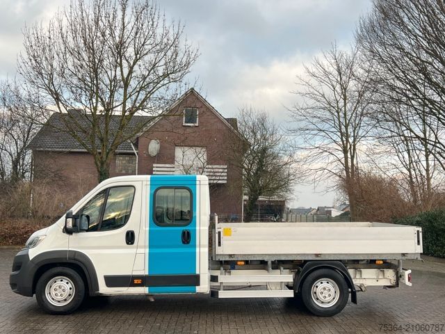 Transporter mit Kipper CITROEN Jumper 2.2 Hdi Doppelkabine Dreiseitenkipper Ahk