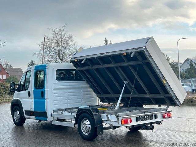 Transporter mit Kipper CITROEN Jumper 2.2 Hdi Doppelkabine Dreiseitenkipper Ahk