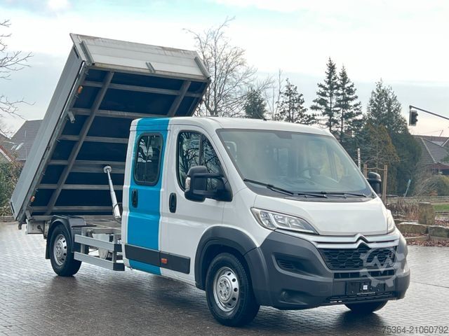 Transporter mit Kipper CITROEN Jumper 2.2 Hdi Doppelkabine Dreiseitenkipper Ahk