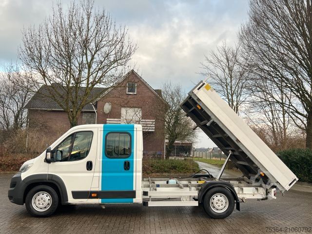 Transporter mit Kipper CITROEN Jumper 2.2 Hdi Doppelkabine Dreiseitenkipper Ahk