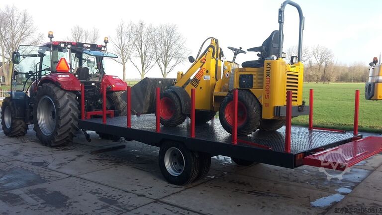 Machine transporter  Oprijwagen