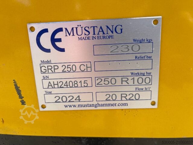 Greifer Mustang GRP 250 CH     2024    Unused