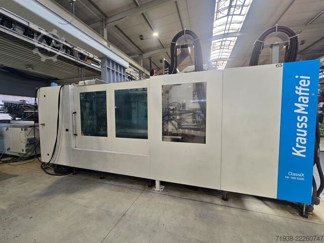 Injection molding machine Krauss Maffei KM 1300-12000 MX