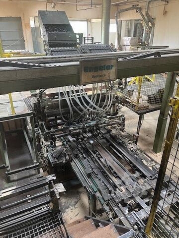 Pallet manufacturing machine Bohm & Kruse / Goege / Engeler Europaletten-Produktion