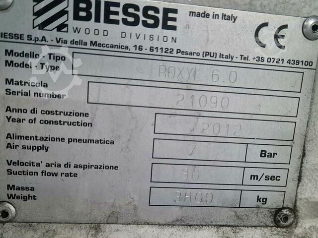 Kantenanleimmaschine Biesse Roxyl 6.0