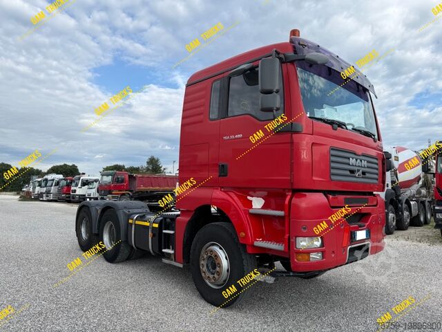 Standard road tractor MAN 33.480TGA Kipphydraulik 6x4 INTARDER