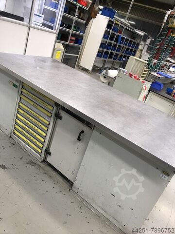 Aluminum plate for workbench  Aluminiumplatte 2520x1280x60 mm