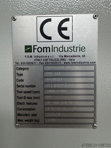 CNC-Zentrum für Aluminiumrahmenprofile FOM FMC 120
