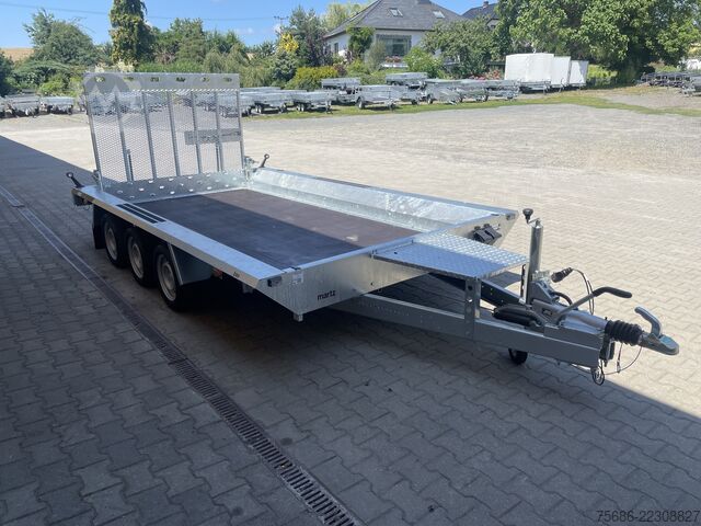 Car trailer Martz Bau-3 400/3 S 3,5T Maschinentransporter