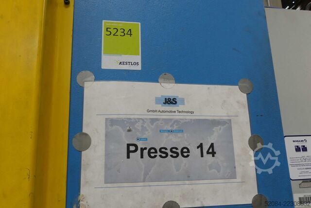 ZEULENRODAER double column press ZEULENRODAER PRESSTECHNIK PYZ 250 F