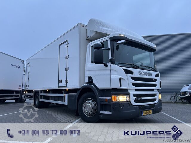 Kühl-/Tiefkühltransport Scania P250 / 392 dkm / Reefer -50 gr DuoTemp / Frigo ...