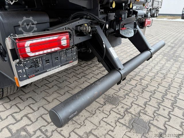 Kipper LKW MERCEDES-BENZ AROCS 1843 4x2 Kipper Kran Palfinger PK12.501