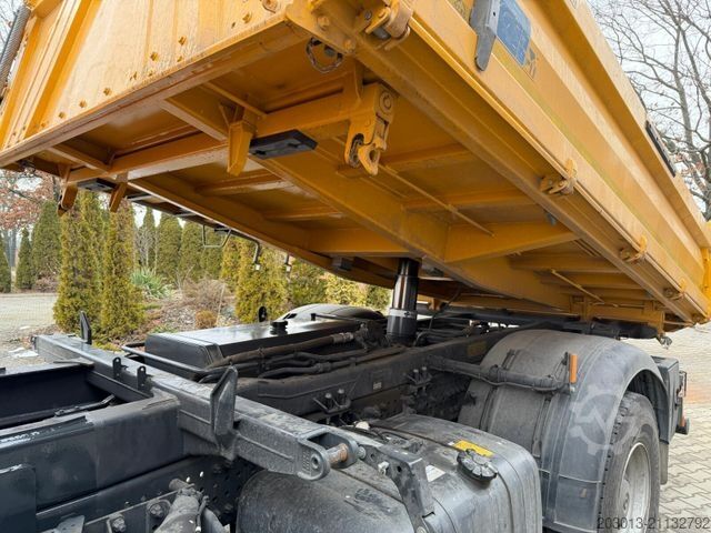 Autokran MERCEDES-BENZ AROCS 1843 4x2 Kipper Kran Palfinger PK12.501