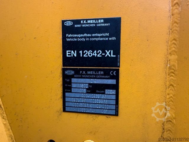 Autokran MERCEDES-BENZ AROCS 1843 4x2 Kipper Kran Palfinger PK12.501