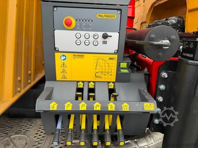 Autokran MERCEDES-BENZ AROCS 1843 4x2 Kipper Kran Palfinger PK12.501