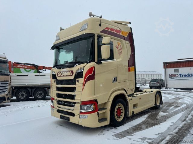 Standard SZM SCANIA S 500 * STANDKLIMA * RETARDER * 2 X TANK * TOP *
