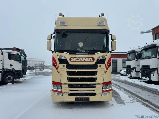 Standard SZM SCANIA S 500 * STANDKLIMA * RETARDER * 2 X TANK * TOP *